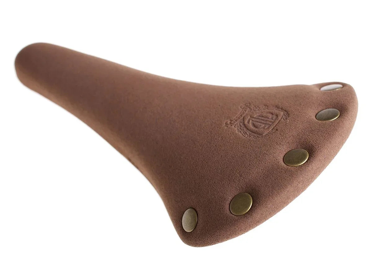 BLB Raven Suede Saddle - Simple Bike Store