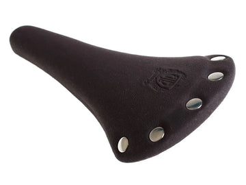 BLB Raven Suede Saddle - Simple Bike Store