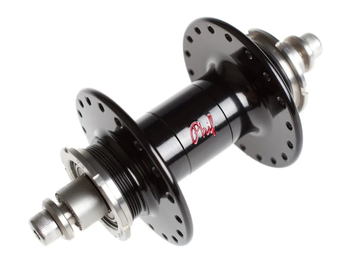 philwood × velocity quil track wheel VELOCITY×PHILWOOD* quill track wheel front (polish) - BLUE