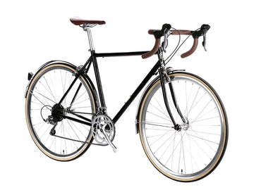 6KU Troy 16spd City Bike - Del Rey Black - Simple Bike Store