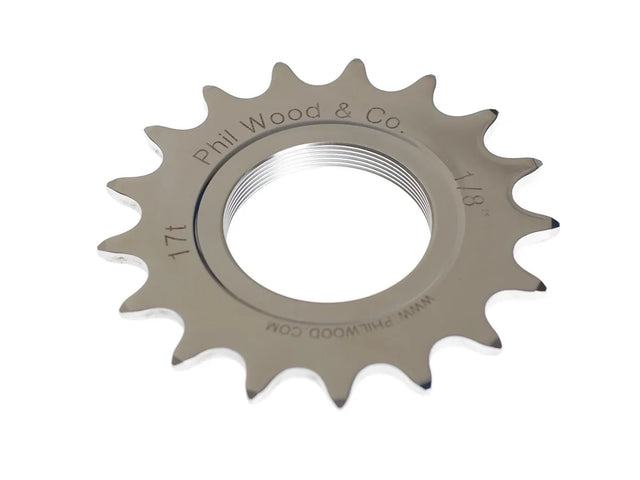 Phil Wood Track Sprocket Silver - Simple Bike Store