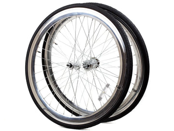 6KU Wheelset 700C Silver - Simple Bike Store