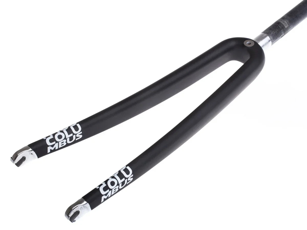 Columbus Minimal Vintage Monocoque Carbon Fork - Black 1" Steerer - Simple Bike Store