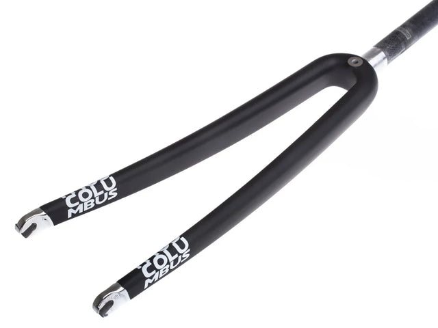 Columbus Minimal Vintage Monocoque Carbon Fork - Black 1" Steerer - Simple Bike Store