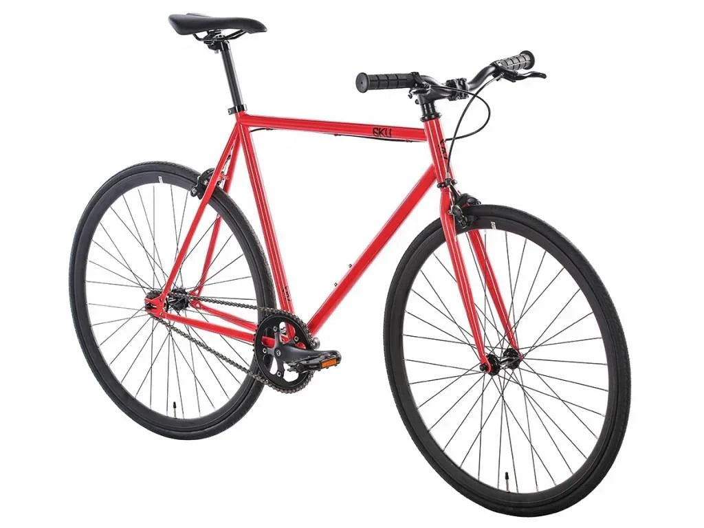 6KU Fixie & Single Speed Bike - Cayenne - Simple Bike Store