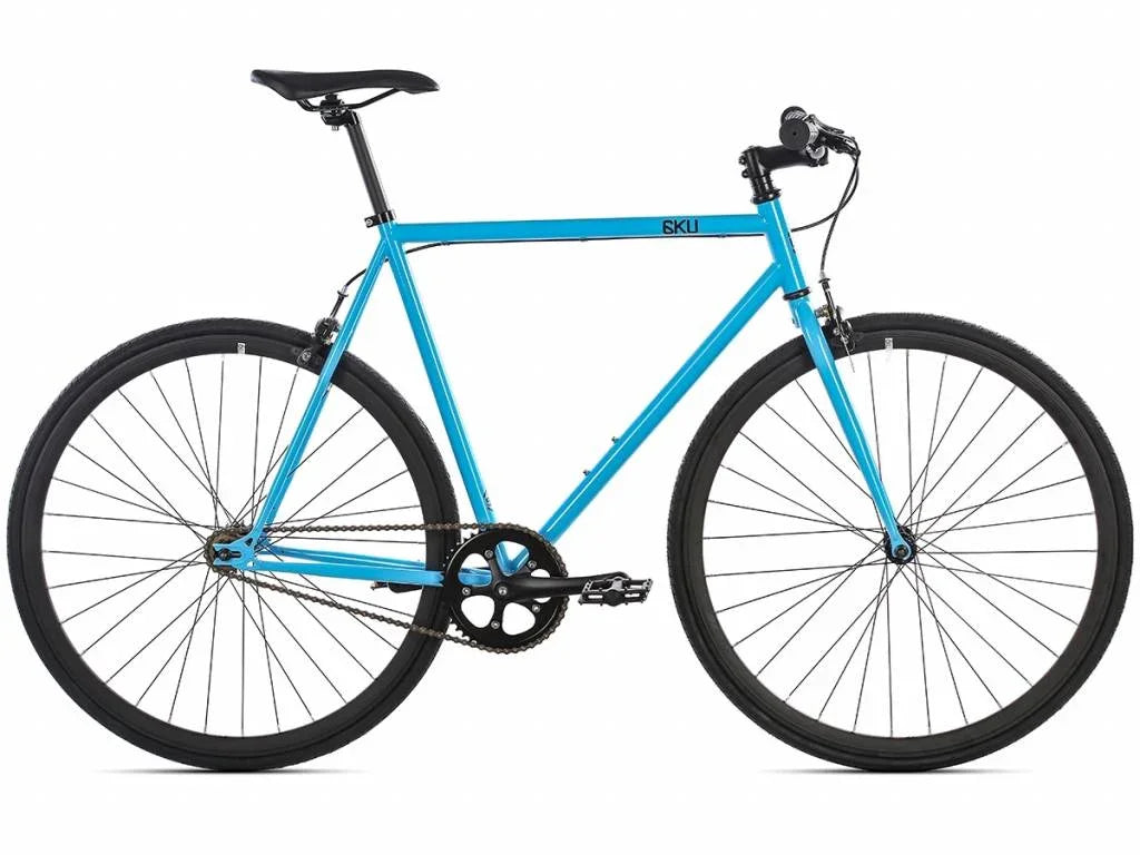 6KU Fixie Single Speed Bike Iris – Simple Bike Store