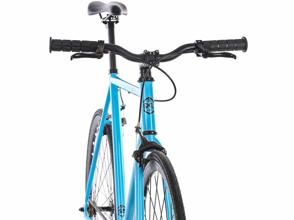 6KU Fixie Single Speed Bike Iris – Simple Bike Store