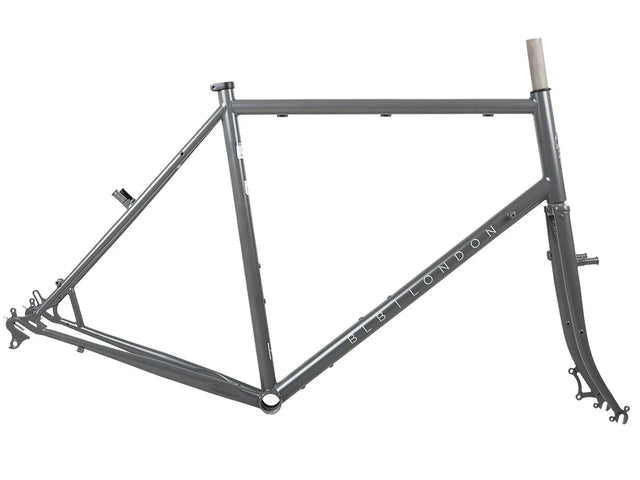 BLB Hitchhiker Frameset - Satin TI Grey - Simple Bike Store