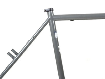 BLB Hitchhiker Frameset - Satin TI Grey - Simple Bike Store