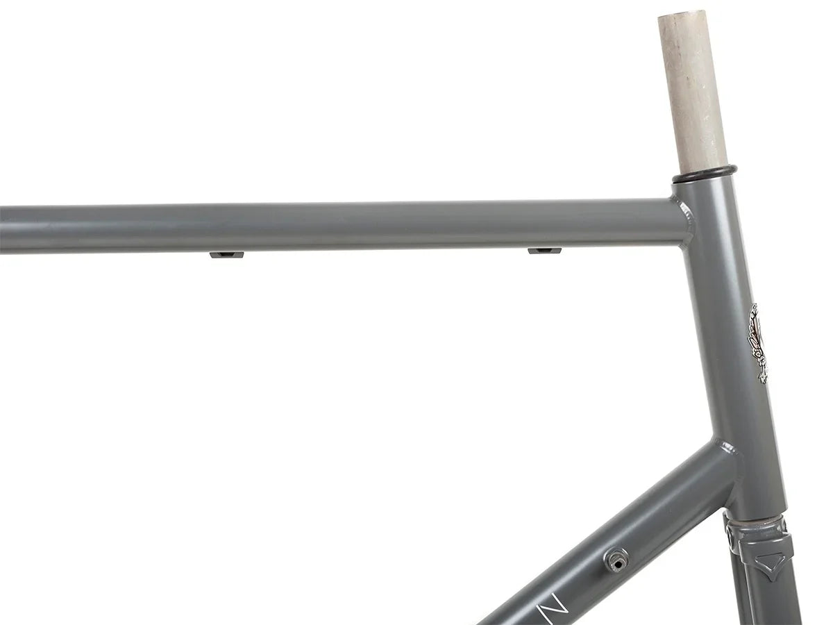 BLB Hitchhiker Frameset - Satin TI Grey - Simple Bike Store