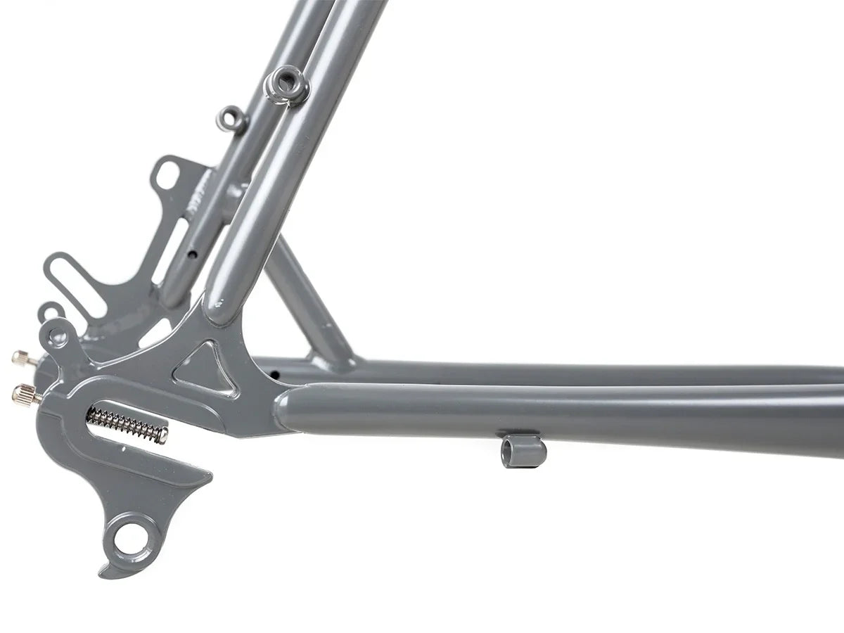 BLB Hitchhiker Frameset - Satin TI Grey - Simple Bike Store