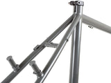 BLB Hitchhiker Frameset - Satin TI Grey - Simple Bike Store