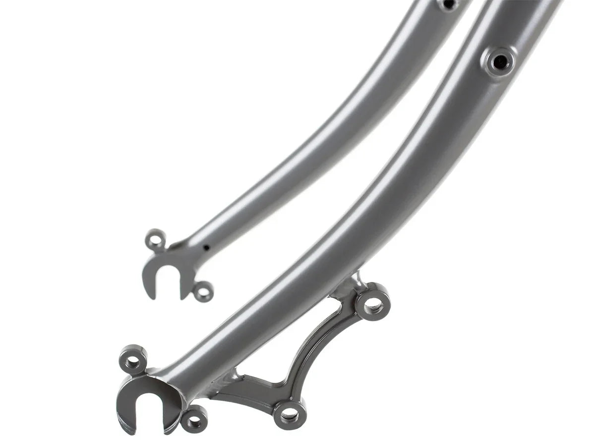 BLB Hitchhiker Frameset - Satin TI Grey - Simple Bike Store