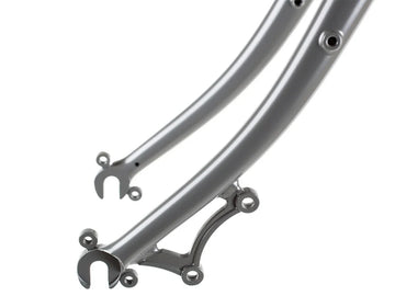 BLB Hitchhiker Frameset - Satin TI Grey - Simple Bike Store