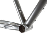 BLB Hitchhiker Frameset - Satin TI Grey - Simple Bike Store