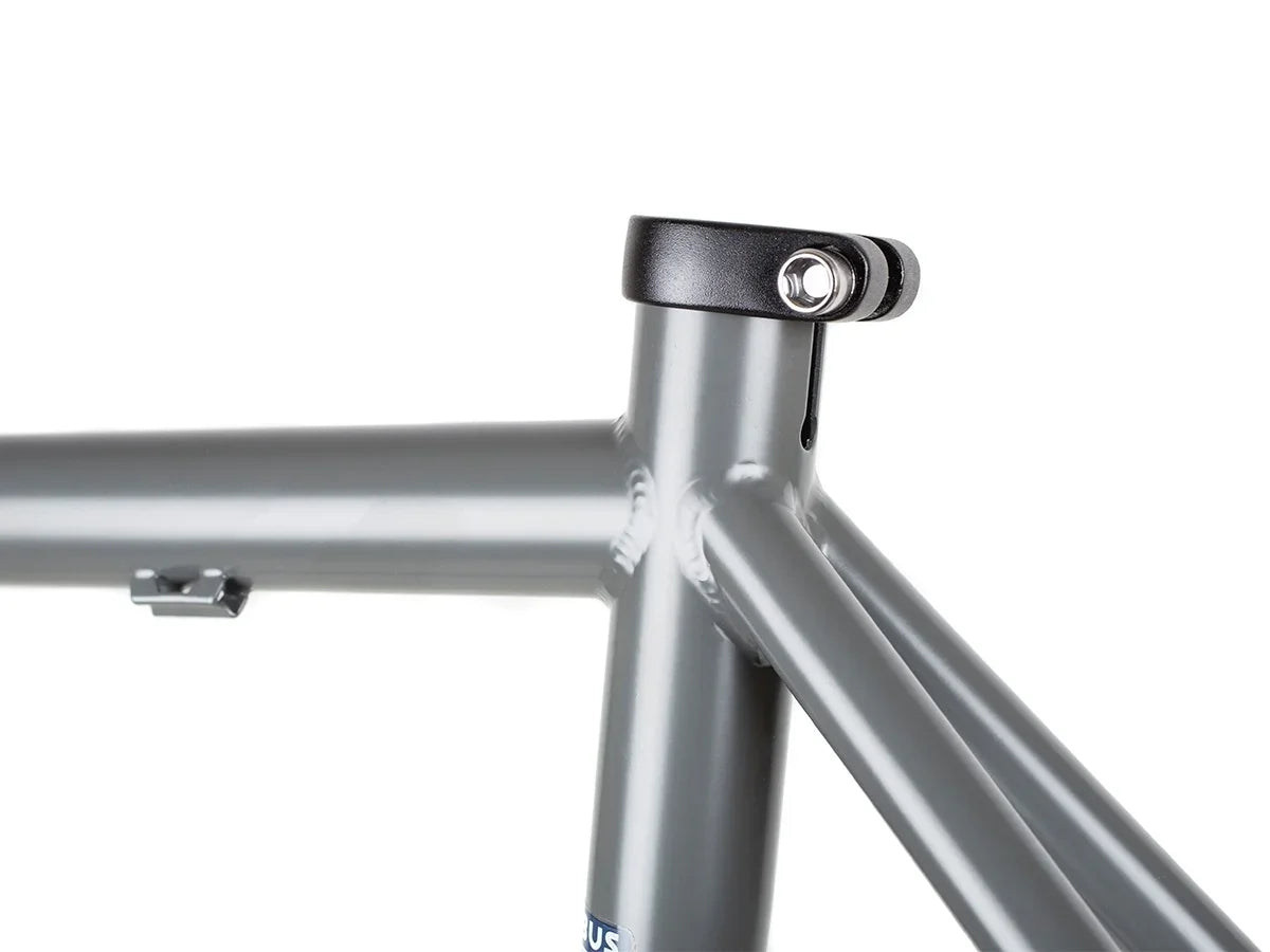 BLB Hitchhiker Frameset - Satin TI Grey - Simple Bike Store