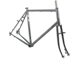 BLB Hitchhiker Frameset - Satin TI Grey - Simple Bike Store