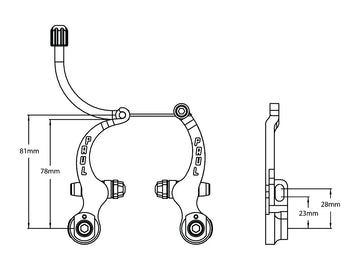 Paul Components Minimoto Brake - Simple Bike Store