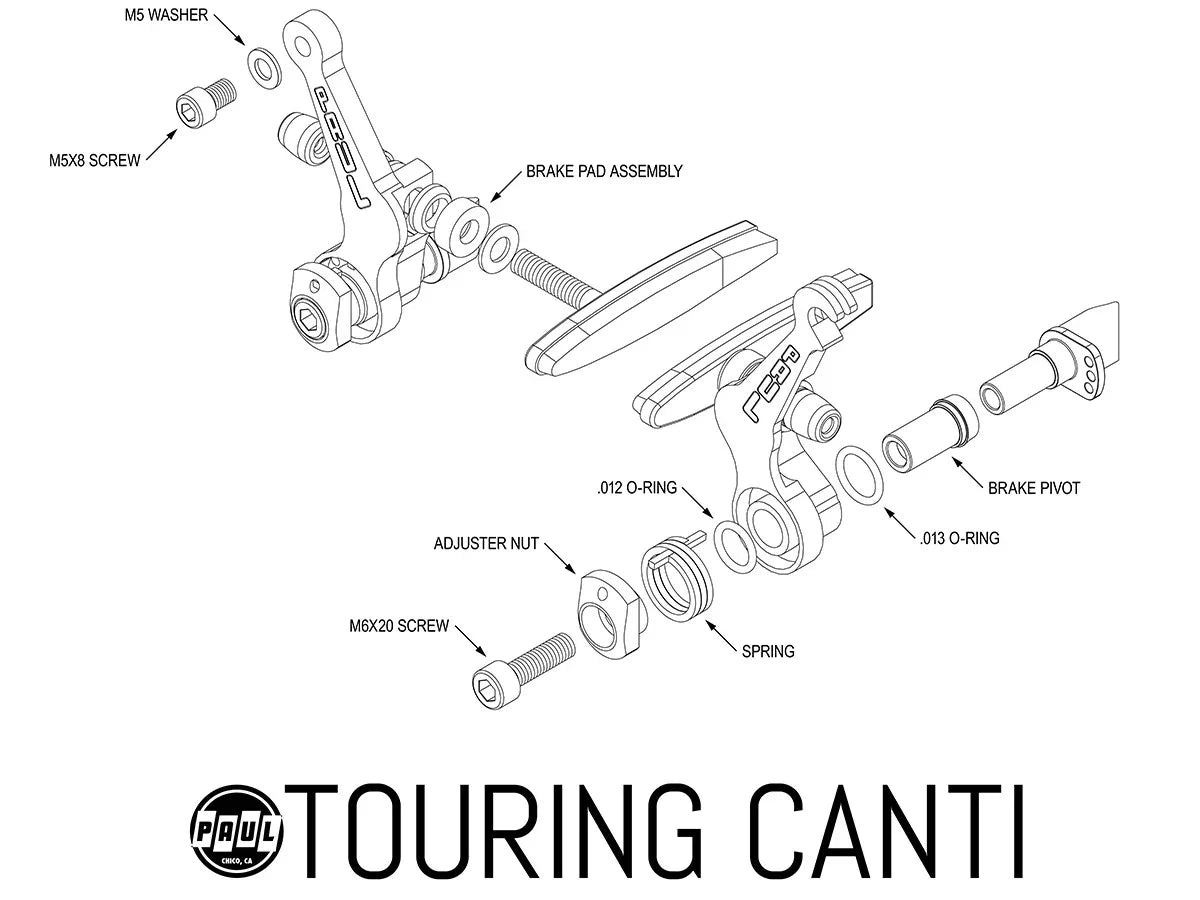 Paul Components Touring Cantilever - Simple Bike Store