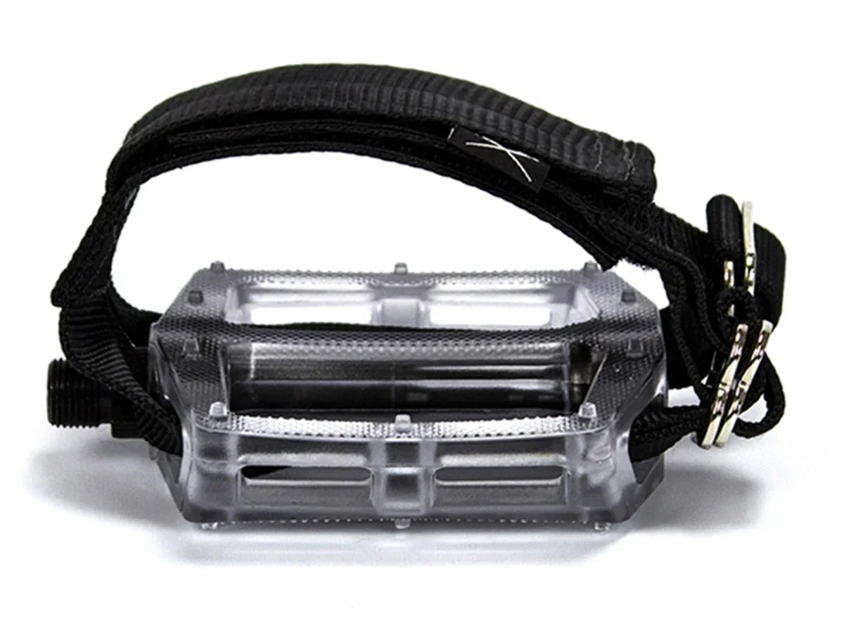 Restrap Horizontal Pedal Straps - Black - Simple Bike Store