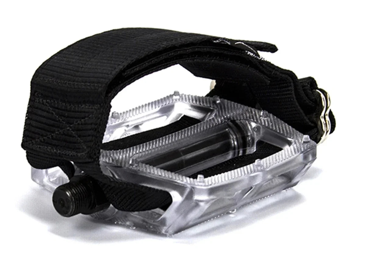 Restrap Horizontal Pedal Straps - Black - Simple Bike Store