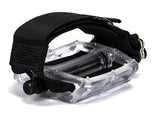 Restrap Horizontal Pedal Straps - Black - Simple Bike Store
