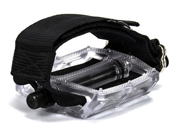 Restrap Horizontal Pedal Straps - Black - Simple Bike Store