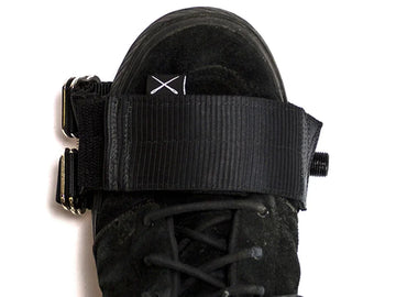 Restrap Horizontal Pedal Straps - Black - Simple Bike Store