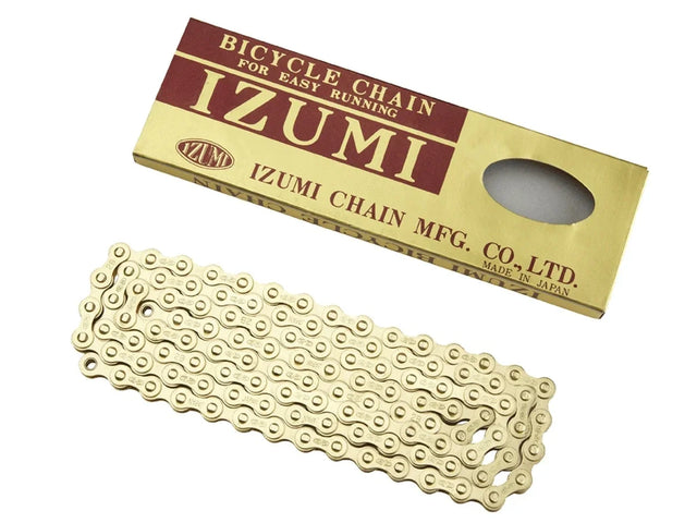 Izumi Standard Track Chain - Gold - Simple Bike Store