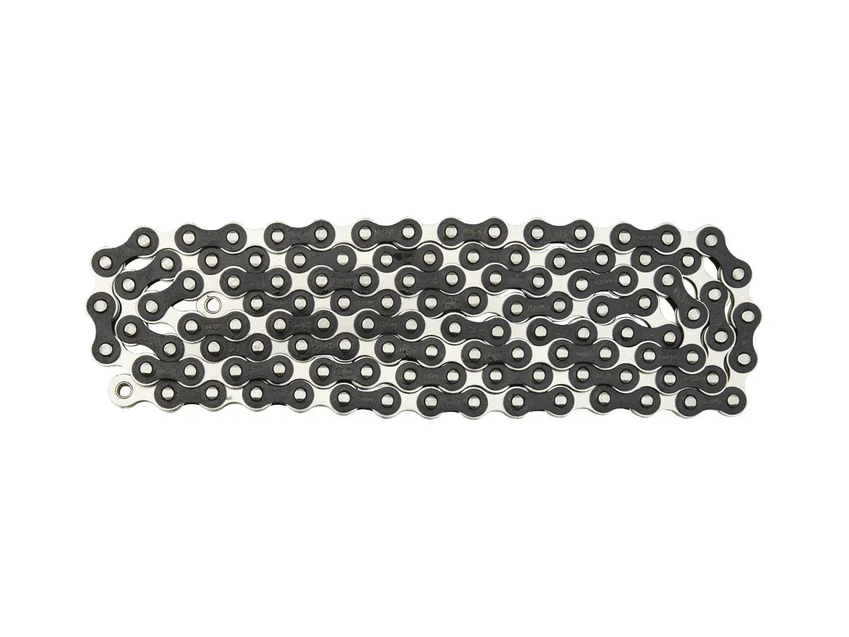 Izumi Jet Black Track Chain - Silver - Simple Bike Store