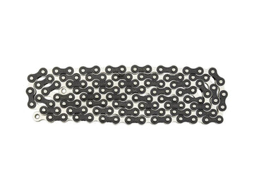Izumi Jet Black Track Chain - Silver - Simple Bike Store
