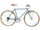 BLB Beetle 8spd Town Bike - Moss Blue - Simple Bike Store