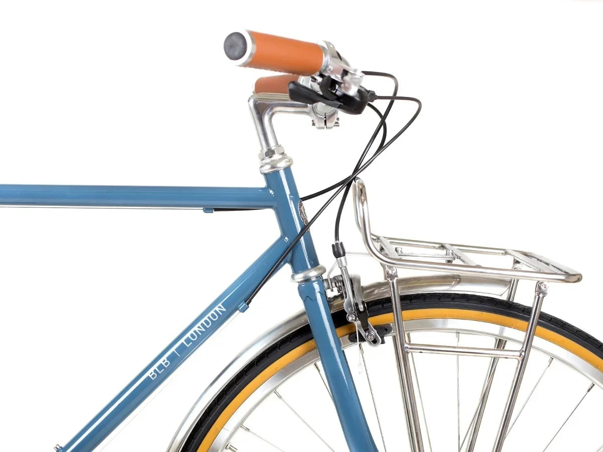 BLB Beetle 8spd Town Bike - Moss Blue - Simple Bike Store