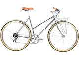 BLB Butterfly 8spd Town Bike - Chrome - Simple Bike Store