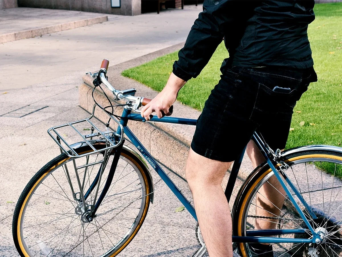 BLB Beetle 8spd Town Bike - Moss Blue - Simple Bike Store
