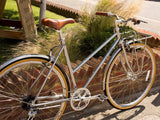 BLB Butterfly 8spd Town Bike - Chrome - Simple Bike Store