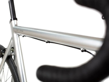BLB La Piovra ATK Fixie & Single Speed Bike - Polished Silver - Simple Bike Store