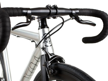 BLB La Piovra ATK Fixie & Single Speed Bike - Polished Silver - Simple Bike Store