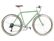 6KU Odyssey 8spd City Bike - Silverlake Green - Simple Bike Store