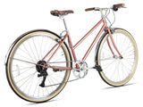 6KU Odessa 8Spd City Bike- Madison Gold - Simple Bike Store
