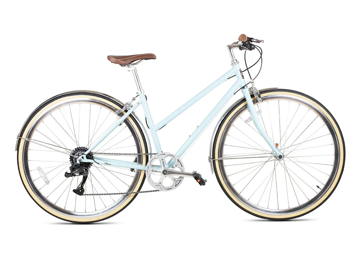 6KU Odessa 8spd City Bike - Maryland Blue - Simple Bike Store