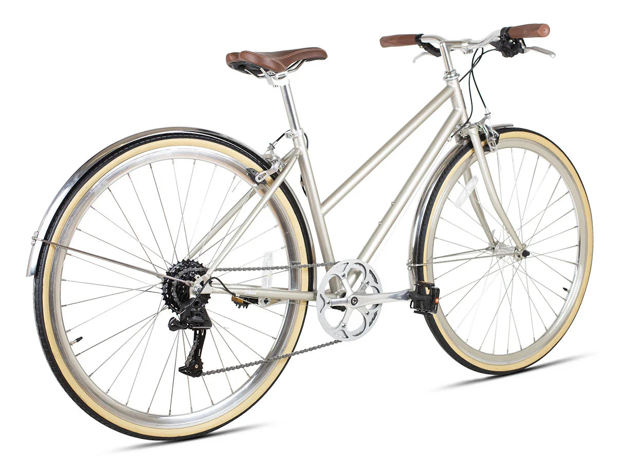 6KU Odessa 8spd City Bike - Pershing Gold – Simple Bike Store