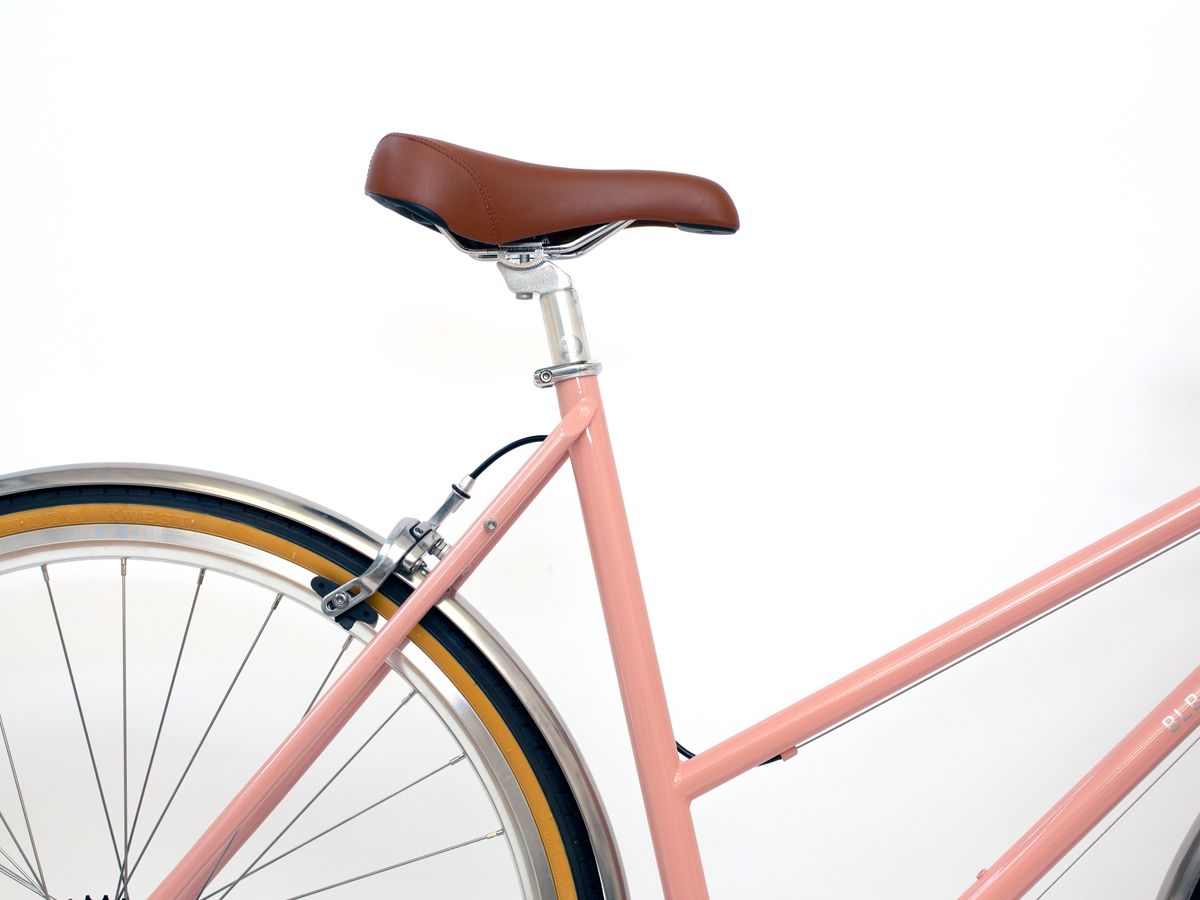 BLB Sommerfugl 8 gear Bycykel - Støvet Lyserød