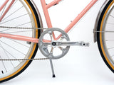 BLB Sommerfugl 8 gear Bycykel - Støvet Lyserød