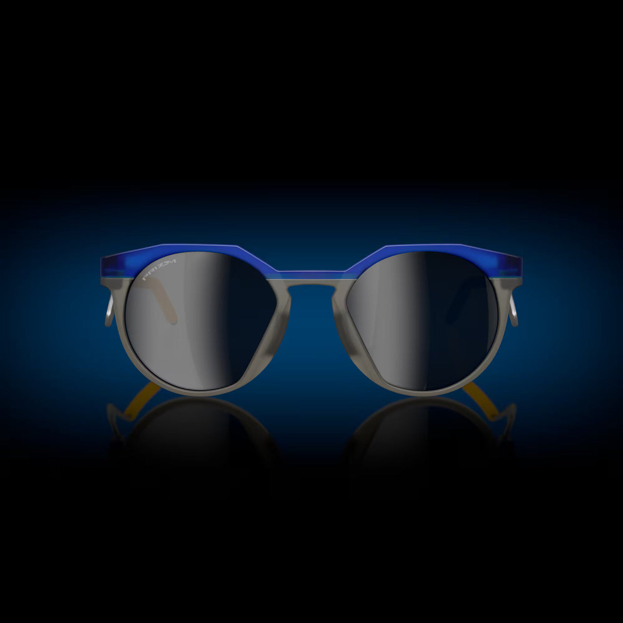 OAKLEY sunglasses HSTN Metal trans crystal blue w/prizm black