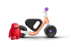 Woom WOW - Self-Balancing Bike | 9-36 months | 70-100 cm