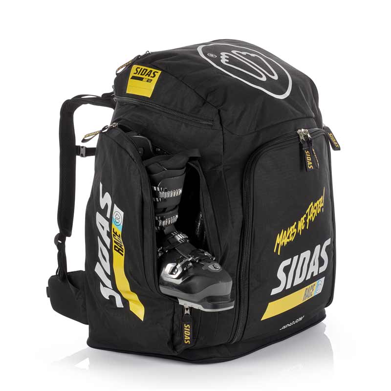 SIDAS Race Boot Bag 90L black/yellow
