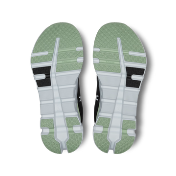 ON Cloudrunner 2 Wide W grey/light green shoes