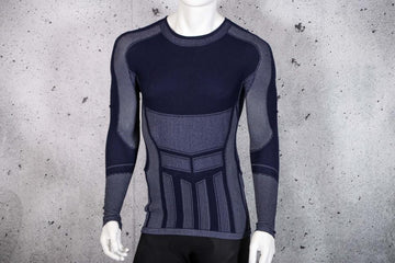 Megmeister Men's DRYNAMO Winter Cycle Long Sleeve Base Layer