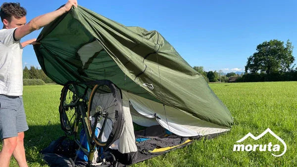 kickstarter zelt Moruta Haus 2P – Simple Bike Store